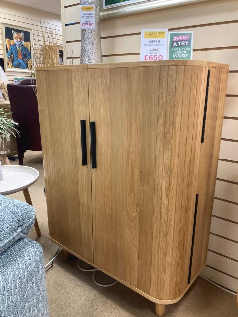 CLEARANCE - Aspen Drinks Cabinet