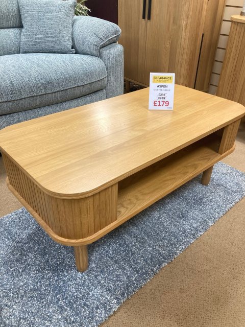 CLEARANCE - Aspen Coffee Table