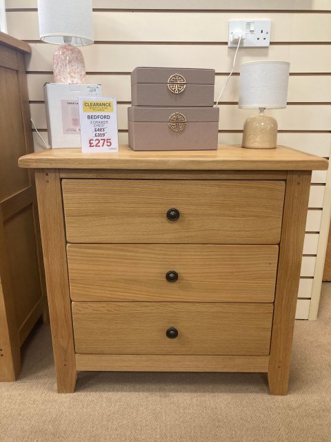 Bedford 3 Drawer Chest