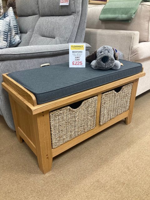 CLEARANCE - Bedford Hall Bench