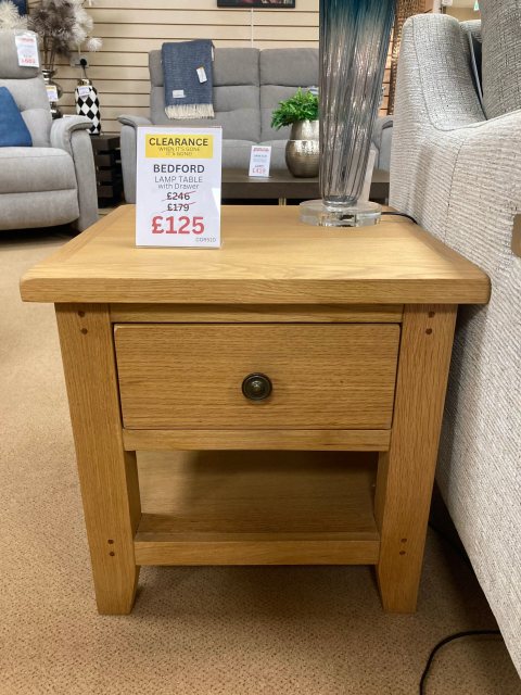 CLEARANCE - Bedford Lamp Table