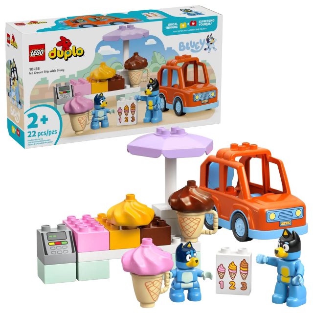 Lego Ice Cream Trip with Bluey