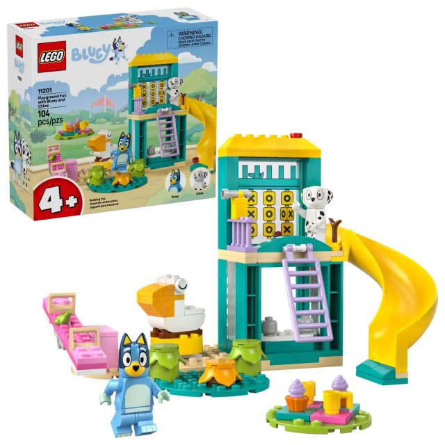 Lego Playground Fun with Bluey and Chloe
