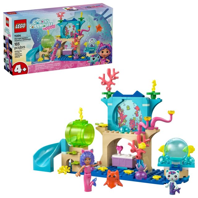 Lego Mermaid Gabbys Aquarium Adventure