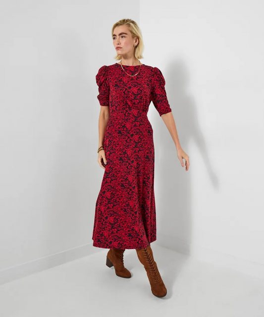 Joe Browns Bonnie Printed Jersey Dress