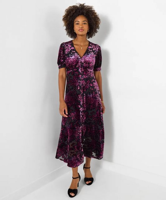 Joe Browns Dazzling Devore Dress