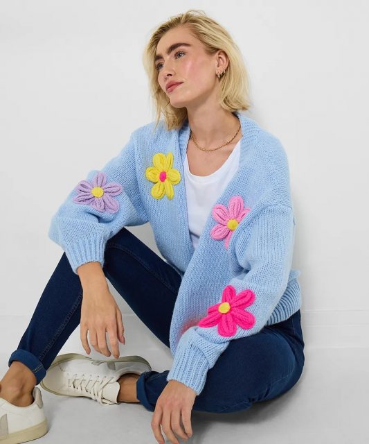 Joe Browns Fun And Floral Colourful Cardigan