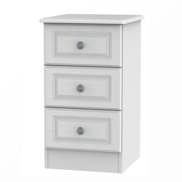 The Pembroke 3 drawer locker is available in 6 finishes.