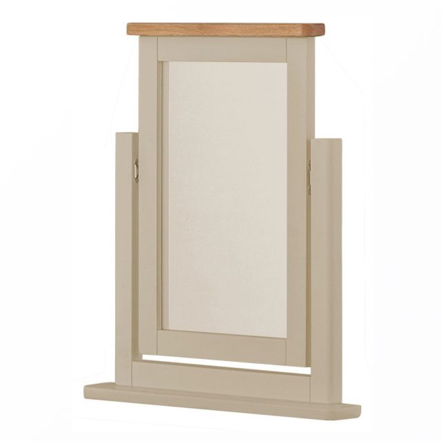 Lulworth Painted mirror would be a stylish addition on top of a chest or the dressing table.
