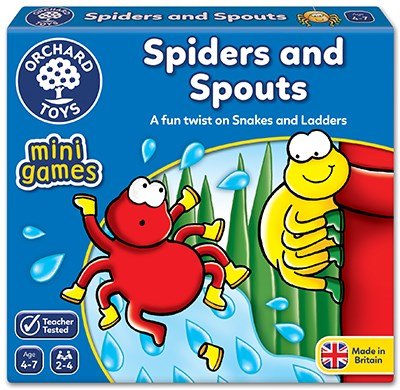 Orchard Toys SPIDERS & SPOUTS - MINI GAME