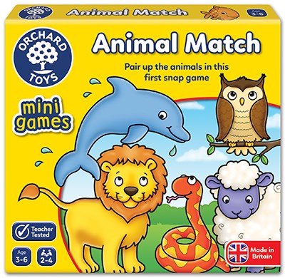 Orchard Toys ANIMAL MATCH  - MINI GAME
