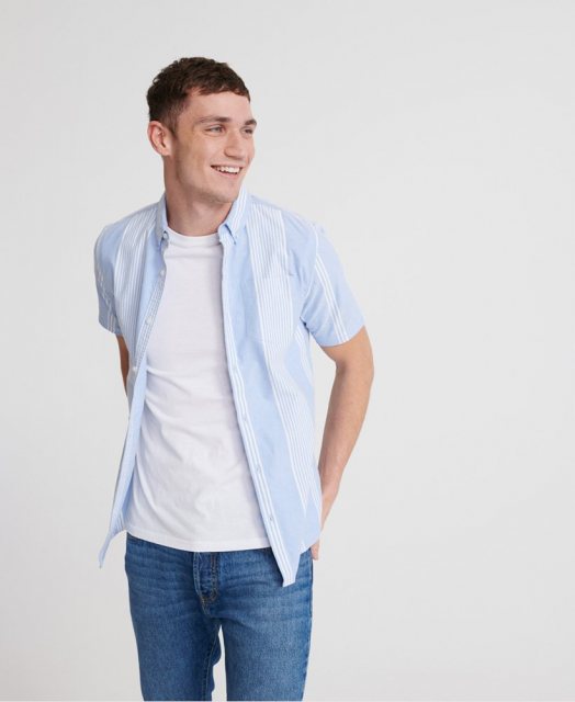 Superdry CLASSIC EAST COAST OXFORD S/S SHIRT