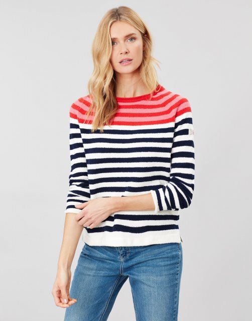 Joules 206485 Seaport Roll Neck Raglan Jumper