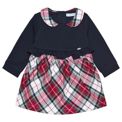 Mayoral BA 2960 CHECK DRESS