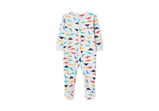 Joules BA 210336 Ziggy Organically Grown Cotton Printed Sleepsuit