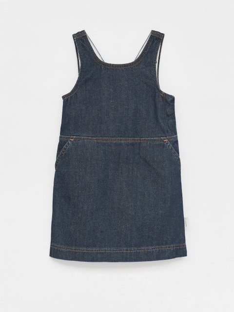 White Stuff G 431154 Camille Denim Pinafore Dress