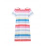 Joules 215167 Printed Dress With Short Sleeves