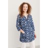 Seasalt Aventurier Tunic Ceramic Blooms Yacht