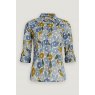 Seasalt Larissa Shirt Chalked Blooms Wild Pansy