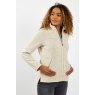 Weird Fish Sontee Full Zip Macaroni