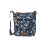 Weird Fish Dibley Printed Canvas Cross Body Bag
