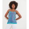 Joe Browns WA364 Vibrant Border Print Cami