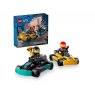 Lego Go-Karts and Race Drivers