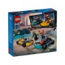 Lego Go-Karts and Race Drivers