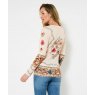 Joe Browns Remarkable Printed Patchwork Henley Top