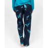 MARINA WHALE PRINT PYJAMA BOTTOMS