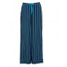 Cyberjammies MARINA PRINTED STRIPE WIDE LEG PYJAMA BOTTOMS