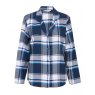 Cyberjammies FROSTY BRUSHED CHECK PYJAMA TOP