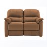 The Chadwick 2 Seater Sofa in leather with show wood feet from G Plan, a timeless classic sofa with 