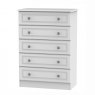 The Pembroke 5 Drawer Chest is available in 6 finishes.