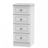 The Pembroke 4 drawer chest is available in 6 finishes