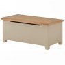 Lulworth Painted blanket box with its clean lines and contemporary look would suit a range of decors