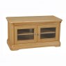 The Lamont Console Unit  is beautifully crafted from solid oak and oak veneer.