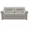 3 seater sofa from the Seattle range of sofas by G Plan with show wood feet.