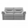 Recliner 2 seater sofa in leather from the Seattle range of sofas by G Plan.