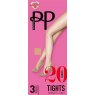 Everyday 20D Smooth Knit Tights 3 Pair Pack