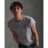 Superdry CORE FAUX SUEDE TEE