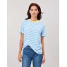 Joules 207585 Selma S/S Clean Crew Pop Neck Trim