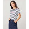 Joules 210508 Carley Print Classic Crew Chain Stitch Detail