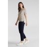 Esprit Top with Textured Stripes