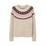 Joules 208972 Janelle Knitted Fairisle Jumper