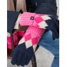 Joules 210259 Rothley Gloves Argyle Knitted Gloves