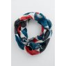 Pretty Circle Scarf Carved Shapes Raincloud