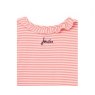 Joules G 210312 Muriel Rib Tee With Frill Neck